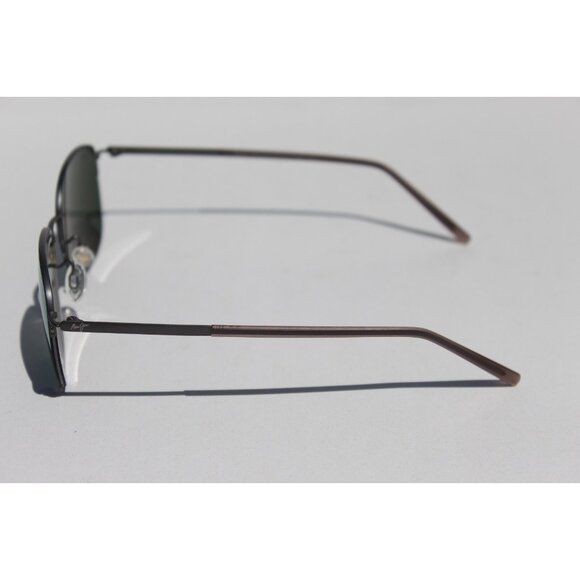 MAUI JIM Crater Rim POLARIZED Sunglasses B824-02S Gunmetal/Blue Hawaii NEW - Picture 6 of 9